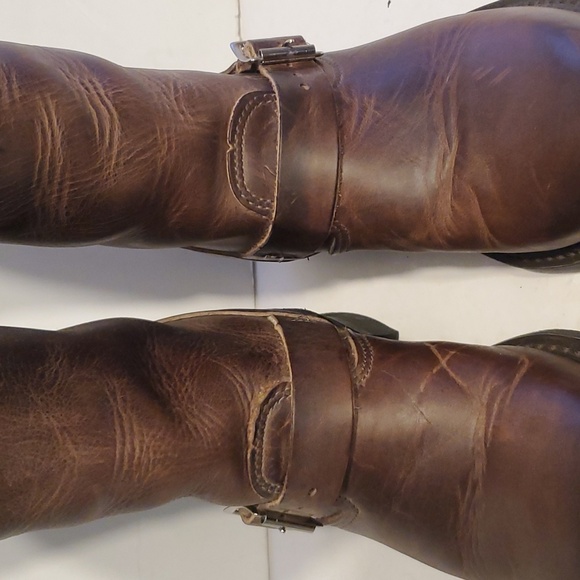 Frye 12R Engineer Boots Size 7.5M - Picture 15 of 16